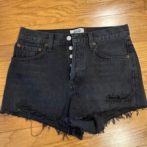 Agolde Parker short in black